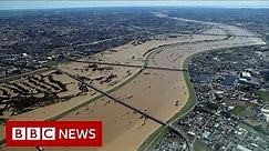 Japan deploys military after deadly typhoon - BBC News