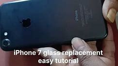 iPhone 7 glass replacement easy tutorial & ea&t odisha Cuttack # advance mobile repairing training