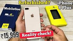Refurbished iPhone 8 plus in 2023 unboxing from MobileGoo🔥Should you buy Refurbished iPhone