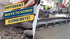 5 Different Ways to Screed Concrete: A Comprehensive Guide