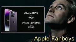 Apple Fanboys buying The New iPhone 14 Pro Max