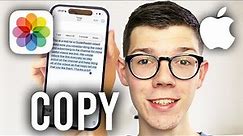 How To Copy Text From Image On iPhone - Full Guide