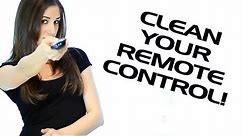 How to Clean a Remote Control: Electronics Cleaning Essentials: Easy Cleaning Ideas (Clean My Space)