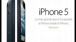 iPhone 5 · Official Apple HD 2012 español subtitulado