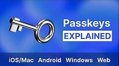What is Passkey? - Explained in 100 seconds | Apple Passkey, Android, Windows, Web | Authgear