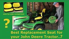 The best replacement seat for your John Deere tractor (a side-by-side comparison)