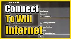 How to Connect to Wifi Internet on Amazon FIRE HD 10 Tablet (Fast Tutorial)