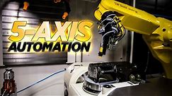 Set-Up Our 5-Axis CNC Mill w/ a 6-Axis Robot Arm!