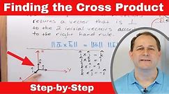 Finding the Vector Cross Product