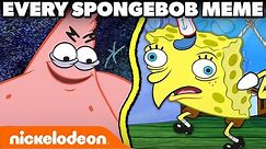 SpongeBob Memes & Their Original Scenes 🌈 | Nickelodeon Cartoon Universe