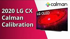 How to Calibrate a 2020 LG CX Series OLED TV with Calman