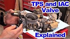 How the Throttle Position Sensor (TPS) and Idle Air Control Valve (IAC) Work