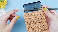 Crochet Phone Case with Easy Stitch | Crochet Gift Ideas | ViVi Berry DIY