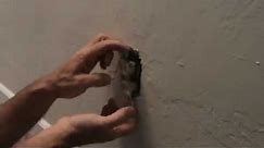 How to ground an old style electrical outlet box...Part 1