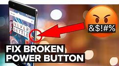 How to Fix a Faulty Smartphone Power Button - NO TOOLS! (Broken Android Repair / Workaround)