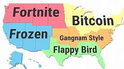The Top Trending Google Searches in Every US State Throughout the 2010s