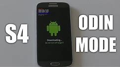 How to enter Download Mode on Samsung Galaxy S4
