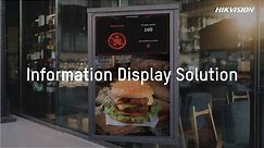 Hikvision Information Display Solution