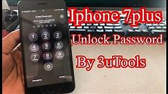 iphone 7plus Unlock Password by 3uTools