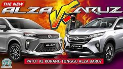 Gambaran Awal Perodua Alza 2022 VS Aruz, 7 Seater paling terbaik harga marhain! PART 3