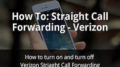How To Setup Call Forwarding Verizon Cell Phone