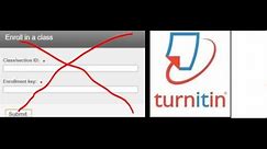 Do not use Free Turnitin Class ID and Enrollment Key! USE THIS INSTEAD