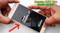 Samsung S7/ S7 Edge Hard Reset or Pattern Unlock Easy Trick With Keys