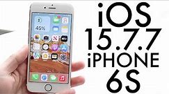 iOS 15.7.7 On iPhone 6S! (Review)