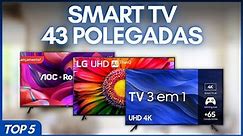 ⭐️ Melhor Smart TV de 43 Polegadas de 2024 | QUAL SMART TV 4K 43” COMPRAR? Smart TV Samsung, LG, TCL