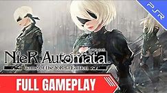 Nier: Automata Full Game Gameplay Walkthrough (4K 60FPS HDR) An Epic Journey!