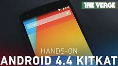Android 4.4 KitKat hands-on