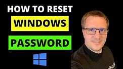 How to Reset Forgotten Windows Account Password