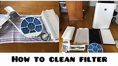 SHARP | Air purifier | Humidifier |Plasmacluster Cleaning Filter