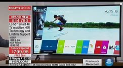 LG 55" Smart 4K Ultra HDTV w/Active HDR | HSN