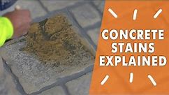 Concrete Stains Explained!