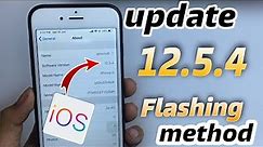 iPhone 6 iOS 12.5.4 update And Flash As New || iOS 12.5.4 Released on iPhone 5S and iPhone 6 update