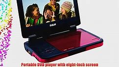RCA DRC6338 Portable DVD Player with 8-Inch LCD Screen