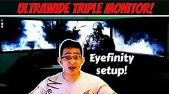 TRIPLE monitor | Eyefinity Setup!
