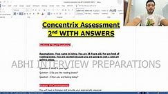 Concentrix Assessment Test with Answers / Advisor Customer Service / 7 Sections