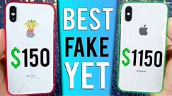 $150 Fake iPhone X vs $1150 iPhone X! How Bad Can It Be?