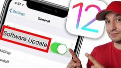 Install iOS 12 - How To Update iOS 12 iPhone, iPad, iPod touch