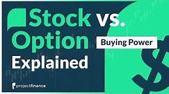 Stock vs. Option Buying Power | Basic Trading Concepts