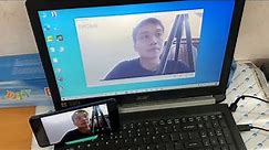 How to use mobile phone as a PC webcam via Wi-Fi | iVCam Setup Tutorial