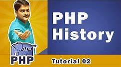 PHP History | History of PHP - PHP Tutorial 02