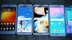 Samsung Galaxy Note 5 vs 4 vs 3 vs 2 vs 1 Drop Test!