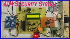 How to make a Fingerprint Based ATM Security System using 8051 Microcontroller