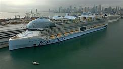 On board the world's largest cruise ship