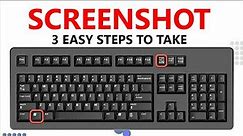 How to take a Screenshot on Laptop or PC (Easy)