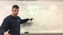 The difference between AND/OR compound Inequalities