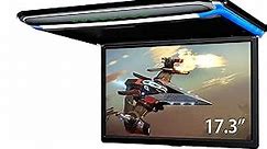 XTRONS® 17.3 Inch 16:9 Ultra-Thin FHD Digital TFT Screen 1080P Video Car Overhead Player Roof Mounted Monitor HDMI Port 1920 * 1080 Full High Definition (No DVD)